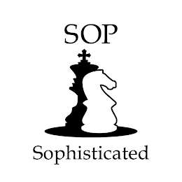 SOP SOPHISTICATED logo