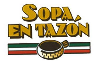 SOPA EN TAZON logo