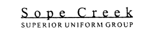 SOPE CREEK SUPERIOR UNIFORM GROUP logo
