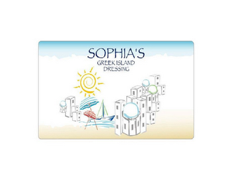 SOPHIA'S GREEK ISLAND DRESSING logo
