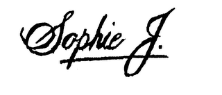 SOPHIE J. logo