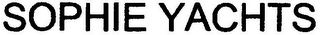 SOPHIE YACHTS logo