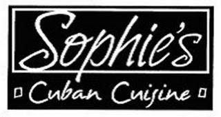 SOPHIE'S CUBAN CUISINE logo