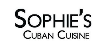 SOPHIE'S CUBAN CUISINE logo