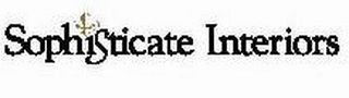 SOPHISTICATE INTERIORS logo