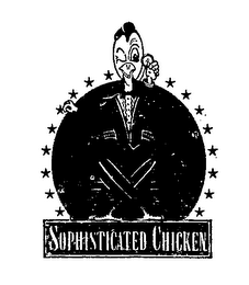 SOPHISTICATED CHICKEN logo
