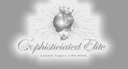 SOPHISTICATED ELITE LUXURY BEGINS IN THE MIND. logo