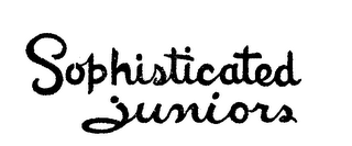 SOPHISTICATED JUNIORS logo