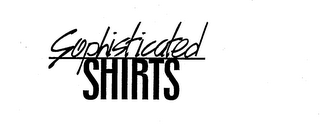 SOPHISTICATED SHIRTS logo