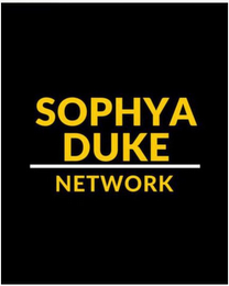 SOPHYA DUKE NETWORK logo