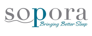 SOPORA BRINGING BETTER SLEEP logo