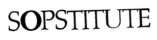 SOPSTITUTE logo