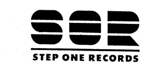 SOR STEP ONE RECORDS logo