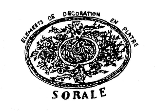 SORALE ELEMENTS DE DECORATION EN PLATRE logo