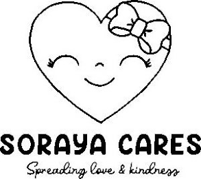SORAYA CARES SPREADING LOVE & KINDNESS logo