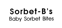 SORBET-B'S BABY SORBET BITES logo