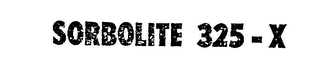 SORBOLITE 325-X logo