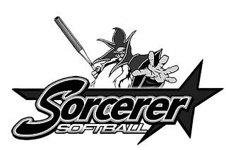 SORCERER SOFTBALL logo