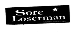 SORE LOSERMAN 2000 SORELOSERMAN.COM logo