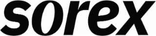 SOREX logo