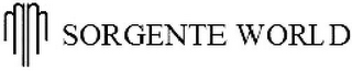 SORGENTE WORLD logo