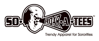 SO·ROAR·A·TEES TRENDY APPAREL FOR SORORITIES logo