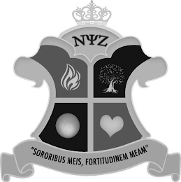 "SORORIBUS MEIS, FORTITUDINEM MEAM" logo