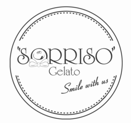 "SORRISO" GELATO SMILE WITH US logo