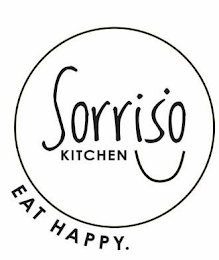 SORRISO KITCHEN EAT HAPPY. logo