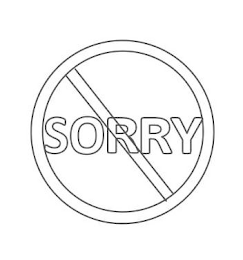 SORRY logo