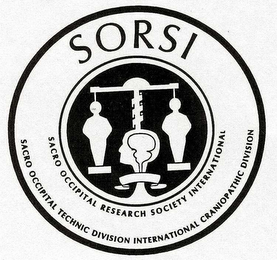 SORSI SACRO OCCIPITAL RESEARCH SOCIETY INTERNATIONAL SACRO OCCIPITAL TECHNIC DIVISION INTERNATIONAL CRANIOPATHIC DIVISION logo