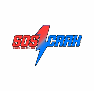 SOS 1 CRAK ELEVATE YOUR WELLNESS logo