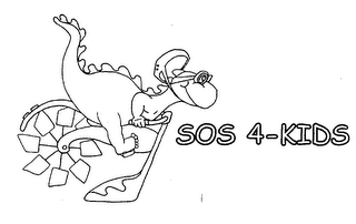 SOS 4-KIDS logo