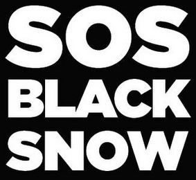 SOS BLACK SNOW logo