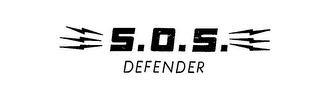 S.O.S. DEFENDER logo