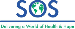 SOS DELIVERING A WORLD OF HEALTH & HOPE logo