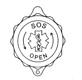 SOS OPEN logo