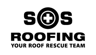SOS ROOFING YOUR ROOF RESCUE TEAM logo