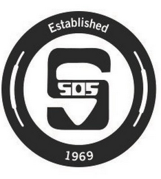 SOS S ESTABLISHED 1969 logo