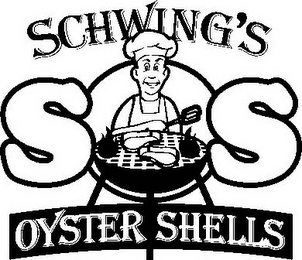 SOS SCHWING'S OYSTER SHELLS logo