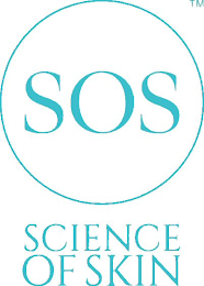 SOS SCIENCE OF SKIN logo
