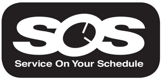 SOS SERVICE ON YOUR SCHEDULE logo