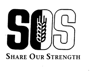 SOS SHARE OUR STRENGTH logo