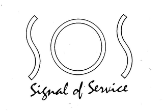 SOS SIGNAL OF SERVICE logo