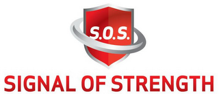 S.O.S. SIGNAL OF STRENGTH logo