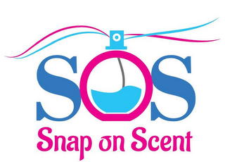 SOS SNAP ON SCENT logo