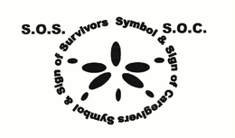 S.O.S. S.O.C. SYMBOL & SIGN OF SURVIVORS SYMBOL & SIGN OF CAREGIVERS logo