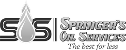 SOS SPRINGER'S OIL SERVICES THE BEST FOR LESS logo