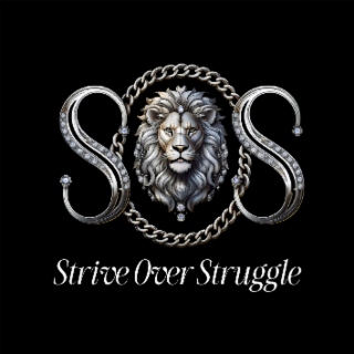 SOS STRIVE OVER STRUGGLE logo