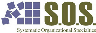 SOS SYSTEMATIC ORGANIZATIONAL SPECIALTIES logo